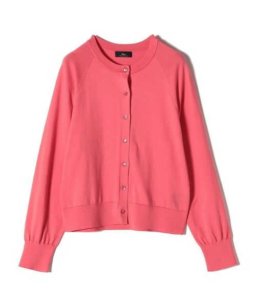 SHIPS / シップス カーディガン・ボレロ | SHIPS Primary Navy Label:〈手洗い可能〉16G SUVIN カーディガン（ピンク）