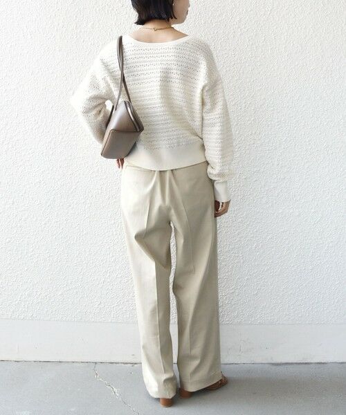 SHIPS / シップス カーディガン・ボレロ | 《予約》〈手洗い可能〉柄編み 2WAY カーディガン | 詳細3