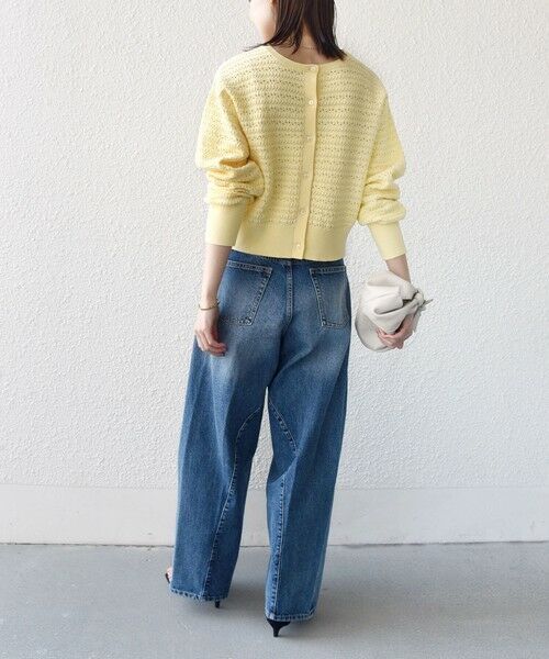 SHIPS / シップス カーディガン・ボレロ | 《予約》〈手洗い可能〉柄編み 2WAY カーディガン | 詳細18