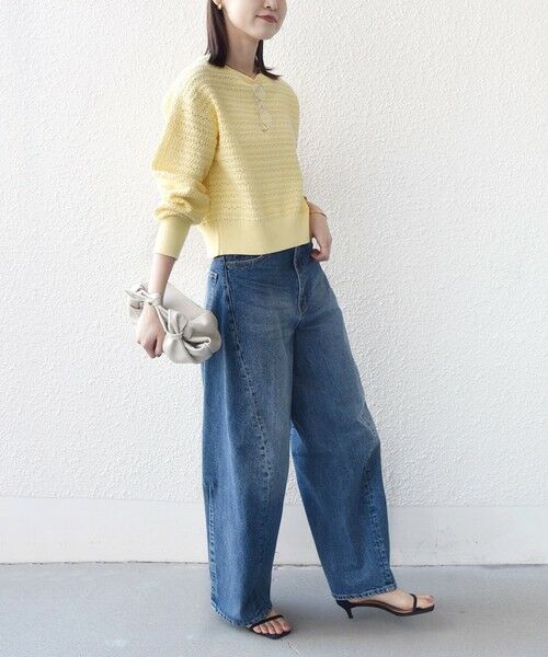 SHIPS / シップス カーディガン・ボレロ | 《予約》〈手洗い可能〉柄編み 2WAY カーディガン | 詳細19