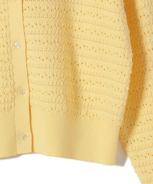 SHIPS / シップス カーディガン・ボレロ | 《予約》〈手洗い可能〉柄編み 2WAY カーディガン | 詳細27