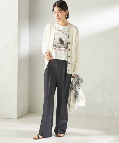 SHIPS / シップス カーディガン・ボレロ | 《予約》〈手洗い可能〉ブライト ペーパー Vネック ニット カーディガン | 詳細2