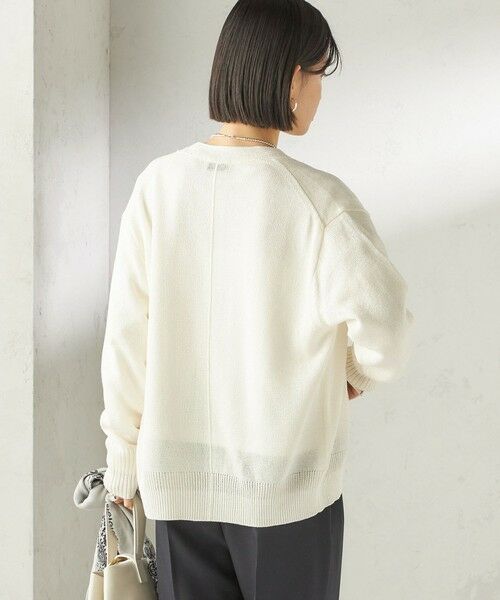 SHIPS / シップス カーディガン・ボレロ | 《予約》〈手洗い可能〉ブライト ペーパー Vネック ニット カーディガン | 詳細7