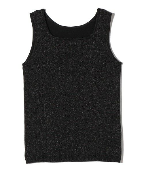 SHIPS / シップス タンクトップ | 《一部追加予約》〈手洗い可能〉ラメ 2WAY ノースリーブ プルオーバー | 詳細12