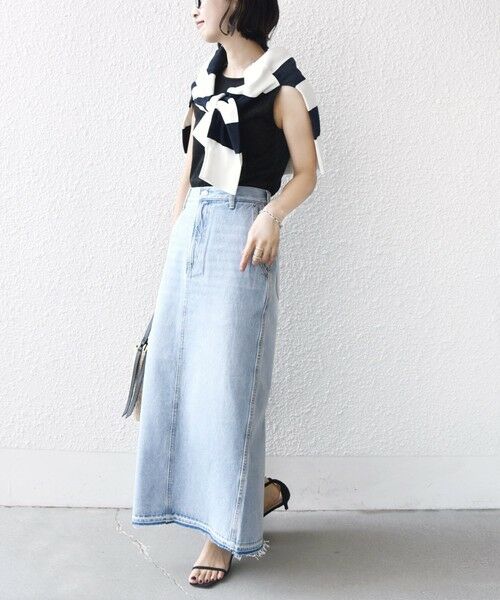 SHIPS / シップス タンクトップ | 《予約》〈手洗い可能〉ラメ 2WAY ノースリーブ プルオーバー | 詳細9