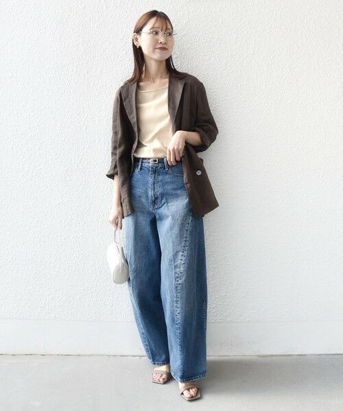 SHIPS / シップス タンクトップ | 《予約》〈手洗い可能〉ラメ 2WAY ノースリーブ プルオーバー | 詳細14