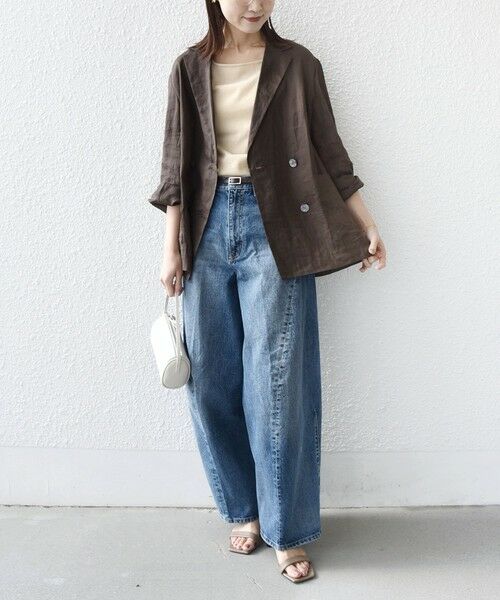 SHIPS / シップス タンクトップ | 《予約》〈手洗い可能〉ラメ 2WAY ノースリーブ プルオーバー | 詳細15