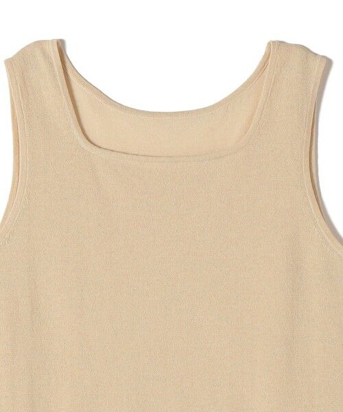 SHIPS / シップス タンクトップ | 《予約》〈手洗い可能〉ラメ 2WAY ノースリーブ プルオーバー | 詳細21