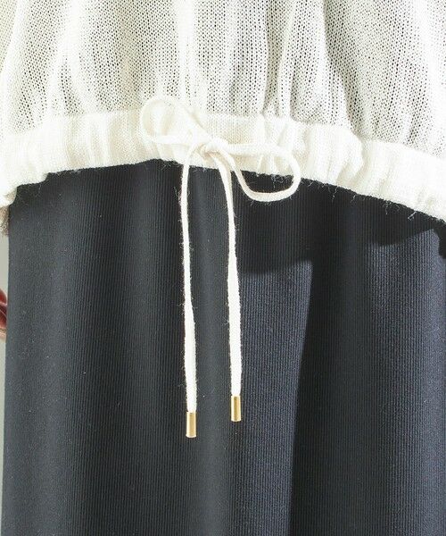 SHIPS / シップス ベスト | 《予約》〈手洗い可能〉ブライト ペーパー 裾 ドロスト ニット プルオーバー | 詳細25