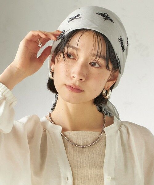 SHIPS / シップス バンダナ・スカーフ | 《予約》【一部SHIPS別注】destin: バンダナ カレ 90×90 | 詳細1