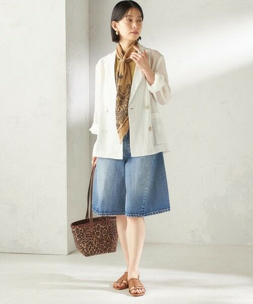 SHIPS / シップス バンダナ・スカーフ | 《予約》【一部SHIPS別注】destin: バンダナ カレ 90×90 | 詳細16