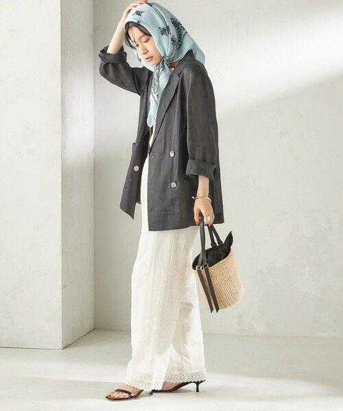 SHIPS / シップス バンダナ・スカーフ | 《予約》【一部SHIPS別注】destin: バンダナ カレ 90×90 | 詳細25