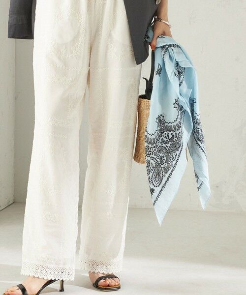 SHIPS / シップス バンダナ・スカーフ | 《予約》【一部SHIPS別注】destin: バンダナ カレ 90×90（ライトブルー）