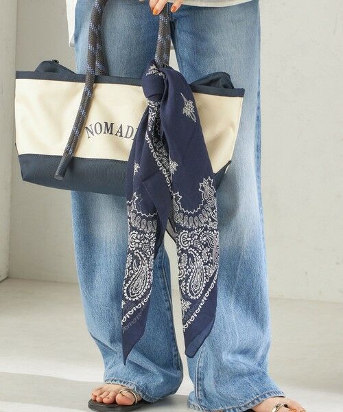 SHIPS / シップス バンダナ・スカーフ | 《予約》【一部SHIPS別注】destin: バンダナ カレ 90×90 | 詳細29