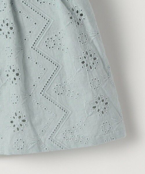 SHIPS / シップス シャツ・ブラウス | SHIPS KIDS:80〜90cm / レース エンブロイダリー ペプラム ブラウス | 詳細5