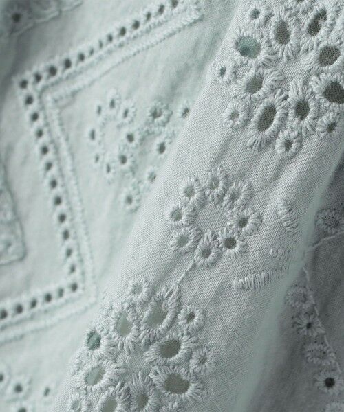 SHIPS / シップス シャツ・ブラウス | SHIPS KIDS:100〜130cm / レース エンブロイダリー ペプラム ブラウス | 詳細6