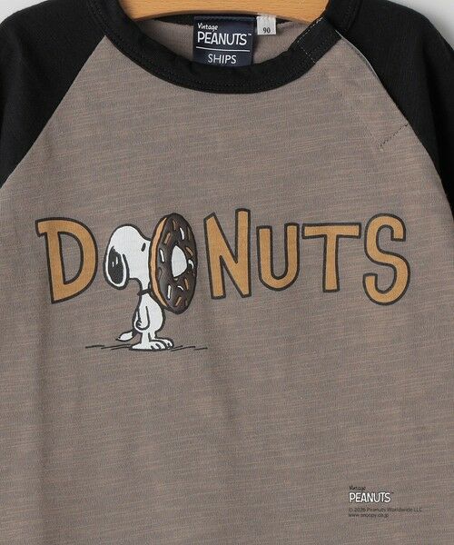SHIPS / シップス Tシャツ | SHIPS KIDS:80〜90cm /PEANUTS スヌーピー フットボール プリント Tシャツ | 詳細2