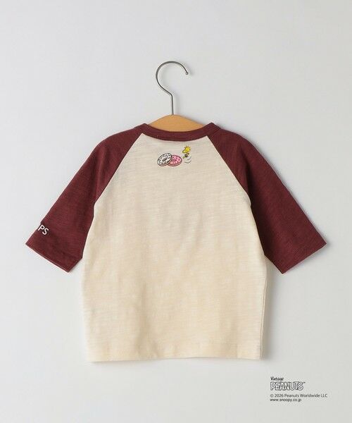SHIPS / シップス Tシャツ | SHIPS KIDS:80〜90cm /PEANUTS スヌーピー フットボール プリント Tシャツ | 詳細3