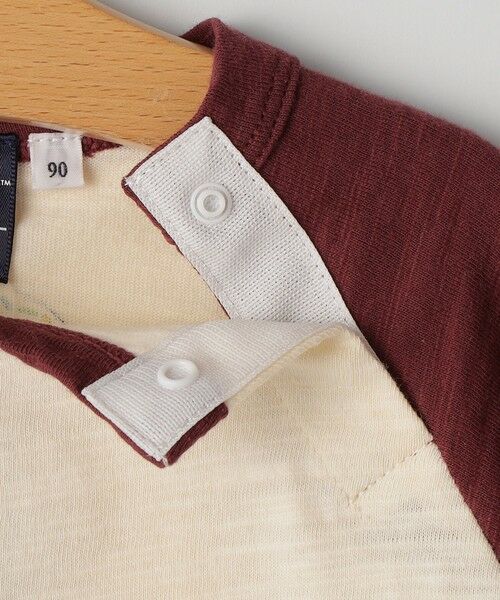 SHIPS / シップス Tシャツ | SHIPS KIDS:80〜90cm /PEANUTS スヌーピー フットボール プリント Tシャツ | 詳細7