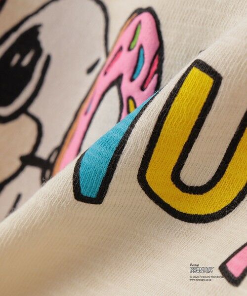 SHIPS / シップス Tシャツ | SHIPS KIDS:80〜90cm /PEANUTS スヌーピー フットボール プリント Tシャツ | 詳細8