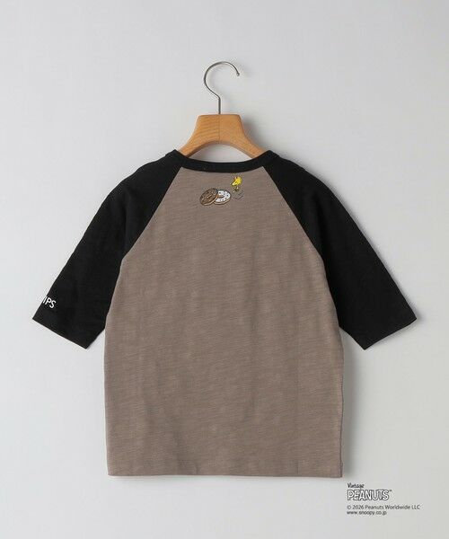SHIPS / シップス Tシャツ | SHIPS KIDS:100〜130cm /PEANUTS スヌーピー フットボール プリント Tシャツ | 詳細1