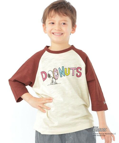 SHIPS / シップス Tシャツ | SHIPS KIDS:100〜130cm /PEANUTS スヌーピー フットボール プリント Tシャツ | 詳細19