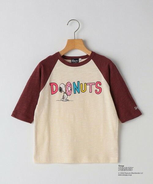 SHIPS / シップス Tシャツ | SHIPS KIDS:100〜130cm /PEANUTS スヌーピー フットボール プリント Tシャツ | 詳細25