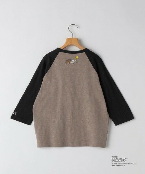 SHIPS / シップス Tシャツ | SHIPS KIDS:140〜160cm /PEANUTS スヌーピー フットボール プリント Tシャツ | 詳細1