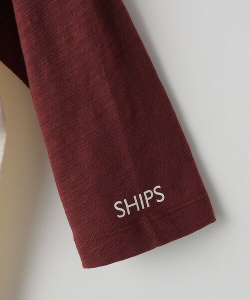 SHIPS / シップス Tシャツ | SHIPS KIDS:140〜160cm /PEANUTS スヌーピー フットボール プリント Tシャツ | 詳細5