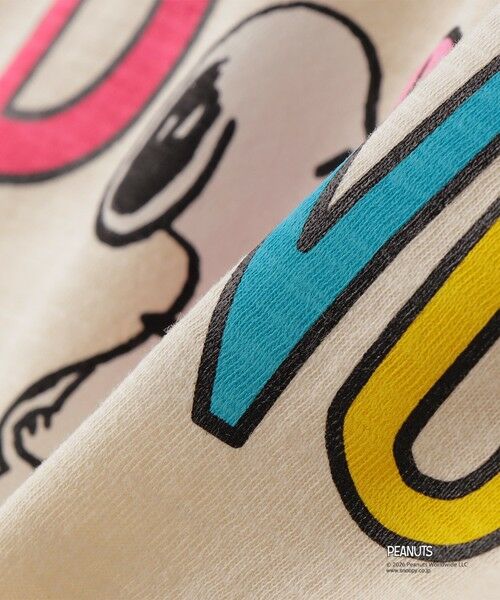 SHIPS / シップス Tシャツ | SHIPS KIDS:140〜160cm /PEANUTS スヌーピー フットボール プリント Tシャツ | 詳細7