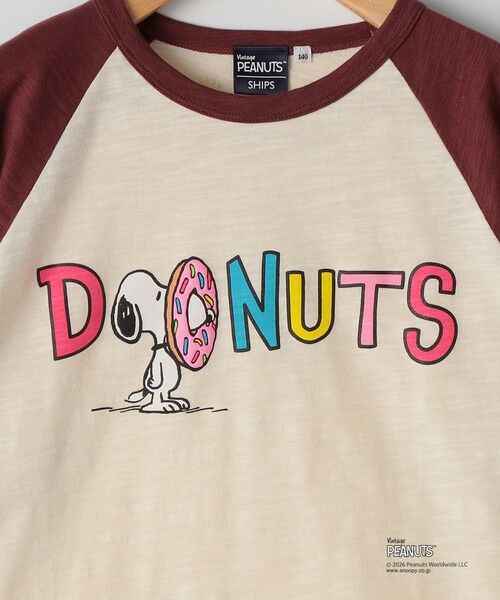 SHIPS / シップス Tシャツ | SHIPS KIDS:140〜160cm /PEANUTS スヌーピー フットボール プリント Tシャツ | 詳細8