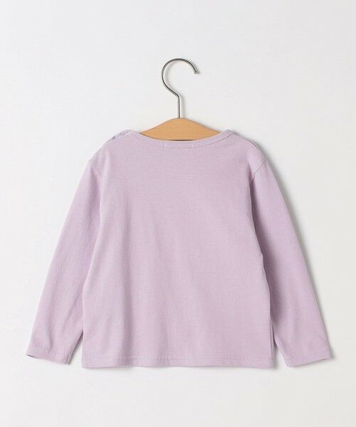 SHIPS / シップス Tシャツ | SHIPS KIDS:80〜90cm /レモン スパンコール 刺繍 ロングスリーブ Tシャツ | 詳細2