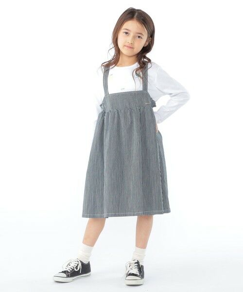 SHIPS / シップス Tシャツ | SHIPS KIDS:100〜130cm /レモン スパンコール 刺繍 ロングスリーブ Tシャツ | 詳細5