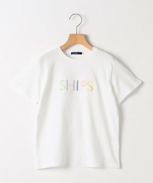 SHIPS / シップス Tシャツ | SHIPS KIDS:100〜130cm / SHIPS ロゴ 半袖Tシャツ | 詳細15