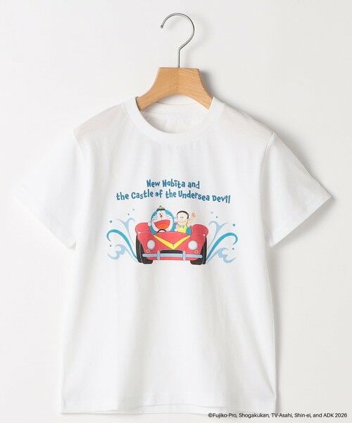 SHIPS / シップス Tシャツ | SHIPS KIDS:140m /＜映画ドラえもん 新・のび太の海底鬼岩城＞ Tシャツ（ホワイト）