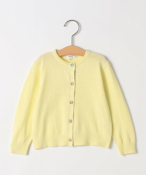 SHIPS / シップス カーディガン・ボレロ | SHIPS KIDS:80〜90cm / リバティ ボタン カーディガン（イエロー）