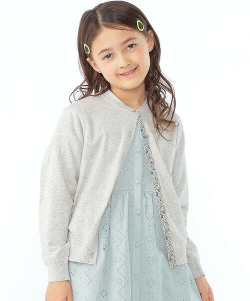SHIPS / シップス カーディガン・ボレロ | SHIPS KIDS:100〜130cm / リバティ ボタン カーディガン | 詳細5