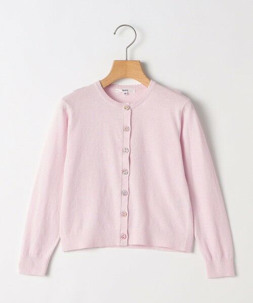 SHIPS / シップス カーディガン・ボレロ | SHIPS KIDS:100〜130cm / リバティ ボタン カーディガン（ピンク）
