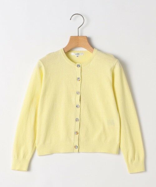 SHIPS / シップス カーディガン・ボレロ | SHIPS KIDS:100〜130cm / リバティ ボタン カーディガン（イエロー）
