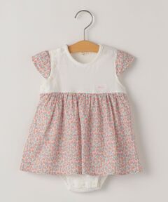 SHIPS / シップス ロンパース | SHIPS KIDS:70〜80cm / フラワー スカート ロンパース