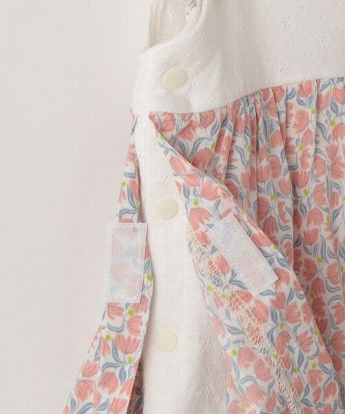 SHIPS / シップス ロンパース | SHIPS KIDS:70〜80cm / フラワー スカート ロンパース | 詳細5