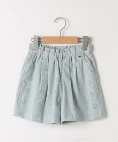 SHIPS / シップス ショート・ハーフ・半端丈パンツ | SHIPS KIDS:80〜90cm / レース エンブロイダリー ショート パンツ