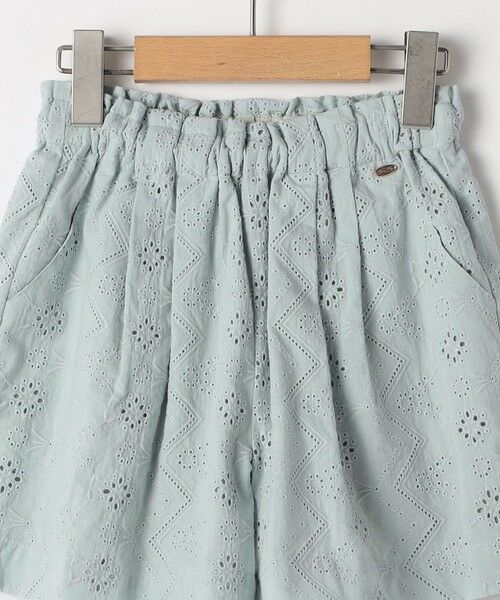 SHIPS / シップス ショート・ハーフ・半端丈パンツ | SHIPS KIDS:80〜90cm / レース エンブロイダリー ショート パンツ | 詳細3