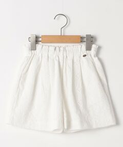 SHIPS / シップス ショート・ハーフ・半端丈パンツ | SHIPS KIDS:140〜150cm / レース エンブロイダリー ショート パンツ
