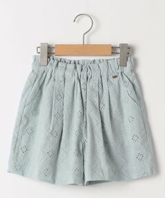 SHIPS / シップス ショート・ハーフ・半端丈パンツ | SHIPS KIDS:140〜150cm / レース エンブロイダリー ショート パンツ