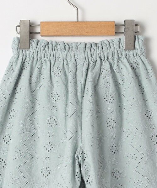 SHIPS / シップス ショート・ハーフ・半端丈パンツ | SHIPS KIDS:140〜150cm / レース エンブロイダリー ショート パンツ | 詳細4