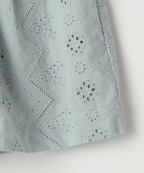 SHIPS / シップス ショート・ハーフ・半端丈パンツ | SHIPS KIDS:140〜150cm / レース エンブロイダリー ショート パンツ | 詳細5