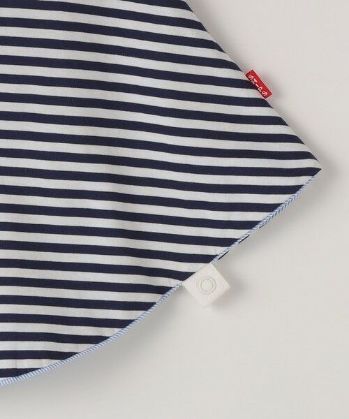 SHIPS / シップス ベビー・キッズグッズ | SHIPS KIDS:ベビー ボーダー リバーシブル コットン ポンチョ | 詳細5