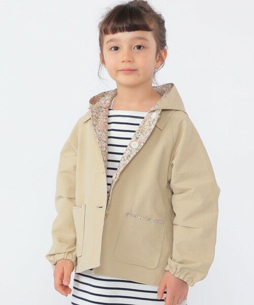 SHIPS / シップス その他アウター | SHIPS KIDS:100〜130cm / リバティ リバーシブル フード コート | 詳細2