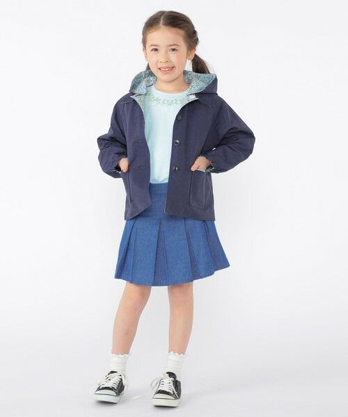 SHIPS / シップス その他アウター | SHIPS KIDS:100〜130cm / リバティ リバーシブル フード コート | 詳細18
